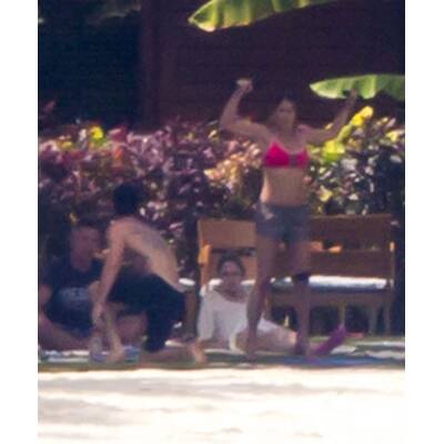 Jennifer Aniston & Justin Theroux flittern auf Bora Bora