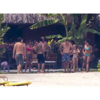 Jennifer Aniston & Justin Theroux flittern auf Bora Bora