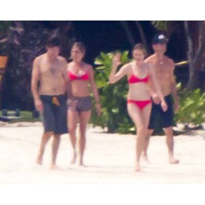 Jennifer Aniston & Justin Theroux flittern auf Bora Bora