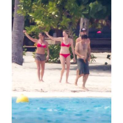 Jennifer Aniston & Justin Theroux flittern auf Bora Bora