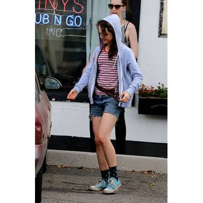 Katie Holmes am Set von 