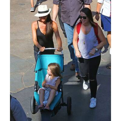 Beckhams machen Familien-Ausflug nach Disneyland