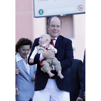 Fürstin Charlène & Albert feiern mit Zwillingen