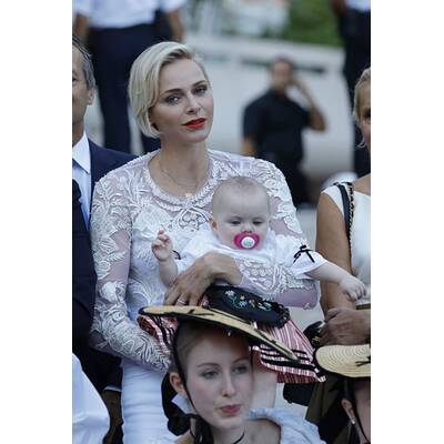 Fürstin Charlène & Albert feiern mit Zwillingen