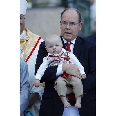 Fürstin Charlène & Albert feiern mit Zwillingen