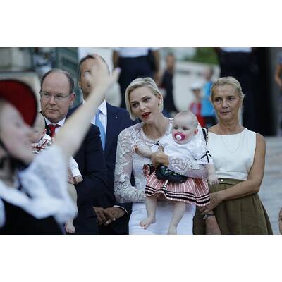 Fürstin Charlène & Albert feiern mit Zwillingen