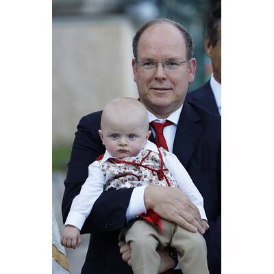 Fürstin Charlène & Albert feiern mit Zwillingen