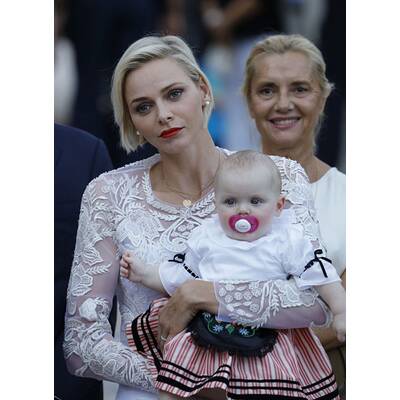 Fürstin Charlène & Albert feiern mit Zwillingen