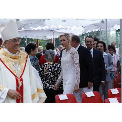 Fürstin Charlène & Albert feiern mit Zwillingen