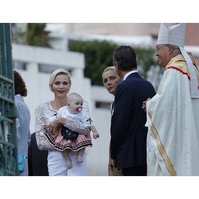 Fürstin Charlène & Albert feiern mit Zwillingen
