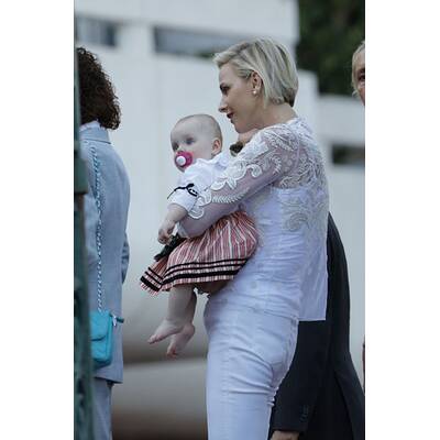 Fürstin Charlène & Albert feiern mit Zwillingen