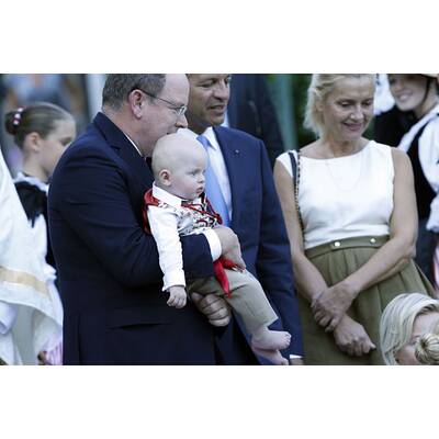 Fürstin Charlène & Albert feiern mit Zwillingen