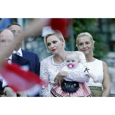 Fürstin Charlène & Albert feiern mit Zwillingen