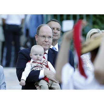 Fürstin Charlène & Albert feiern mit Zwillingen