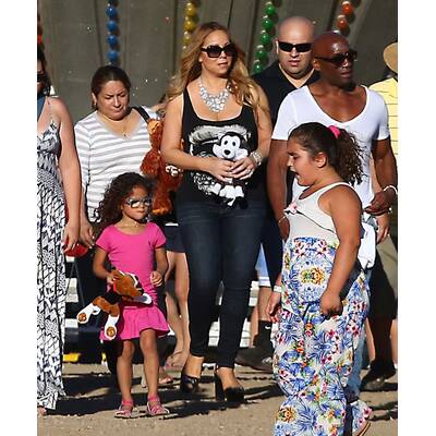 Mariah Carey: Vergnügt mit ihren Zwillingen