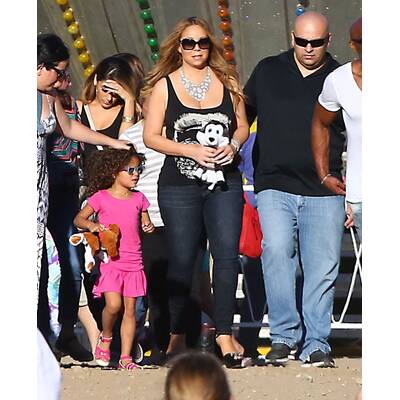 Mariah Carey: Vergnügt mit ihren Zwillingen