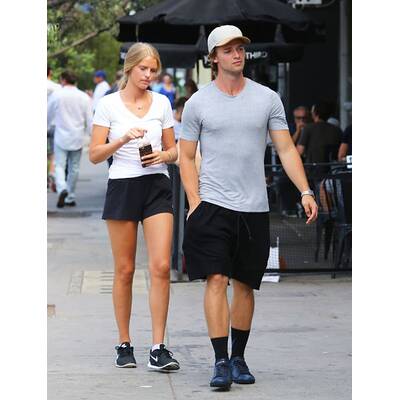 Patrick Schwarzenegger trifft sich mit heißer Blondine