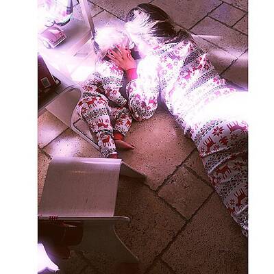 Star-Weihnachten: Die Instagram-Fotos