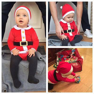 Star-Weihnachten: Die Instagram-Fotos