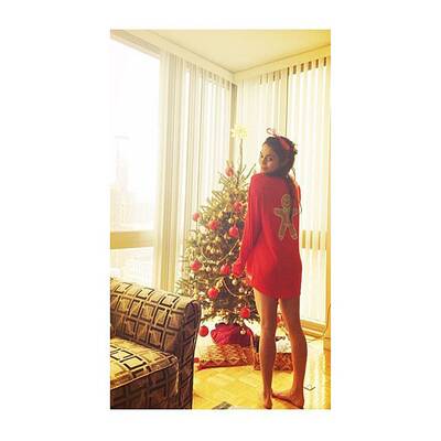 Star-Weihnachten: Die Instagram-Fotos