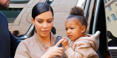 Kim Kardashian und North West