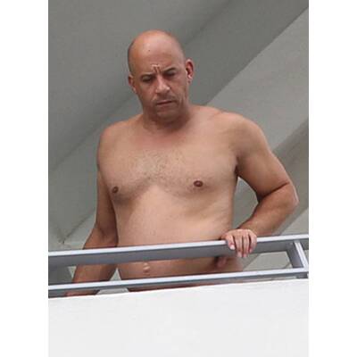 Vin Diesel mit Bierbauch