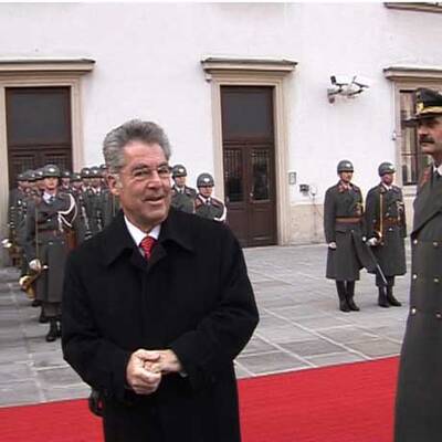 König Carl XVI. Gustaf und Königin Silvia in Wien
