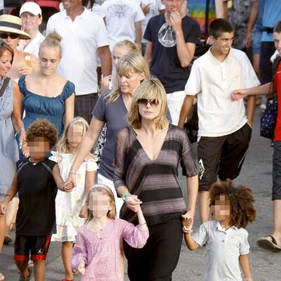 Heidi Klum: Urlaub in Frankreich