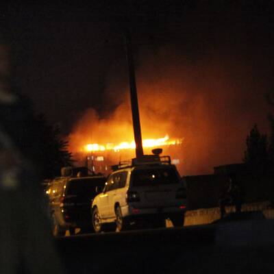 ISAF-Truppen befreien Hotel in Kabul