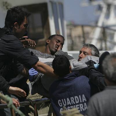 Dramatische Rettung bei Lampedusa