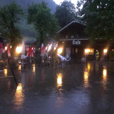 Schweres Unwetter im Pinzgau