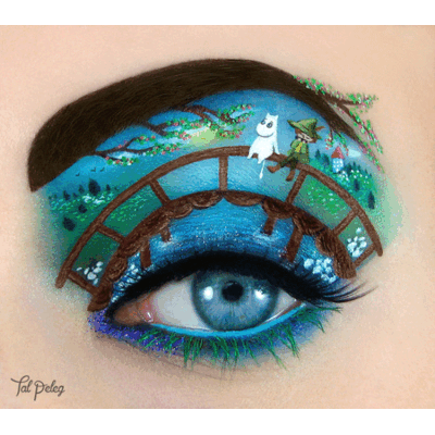 Kunst am Auge von Tal Peleg