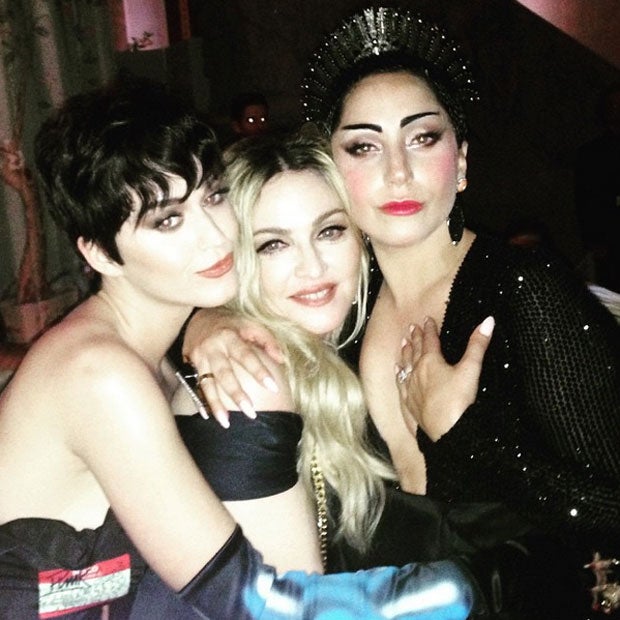 Madonna, Lady Gaga, Katy Perry