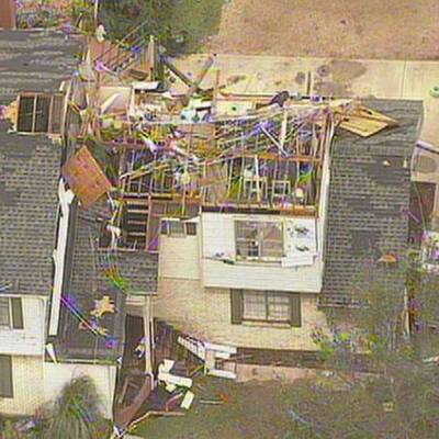 Verwüstung durch Tornados in Texas