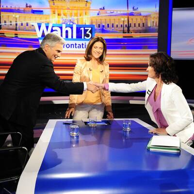 Werner Faymann vs. Eva Glawischnig