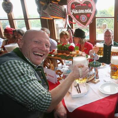 Der FC Bayern beim Oktoberfest