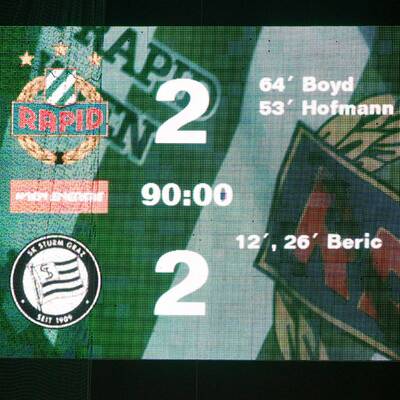 Die Sturm-Graz-Fans antworteten