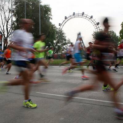 Bilder zum Wien-Marathon 