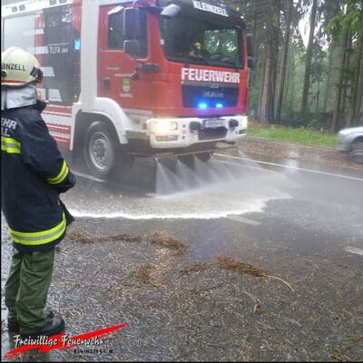 Sturmböen im Mühlviertel