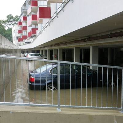 Mehrere Keller wurden überflutet