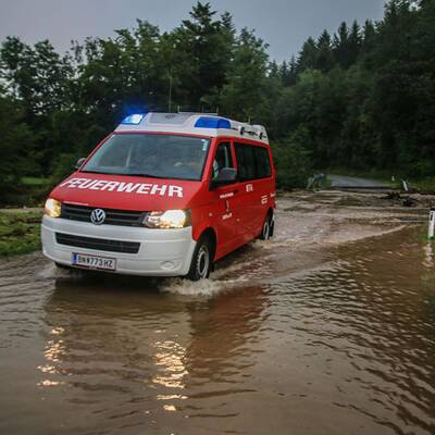Unwetter im Triestingtal
