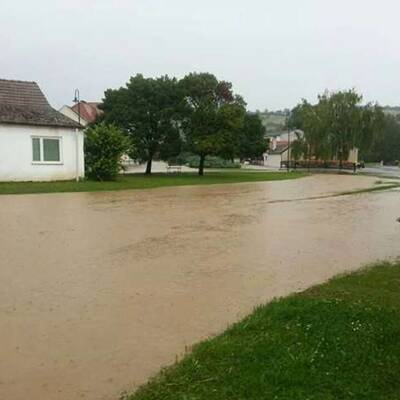 Unwetter im Weinviertel