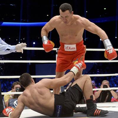 Die Bilder zum Klitschko-Sieg