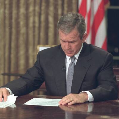 So erlebte Bush 9/11