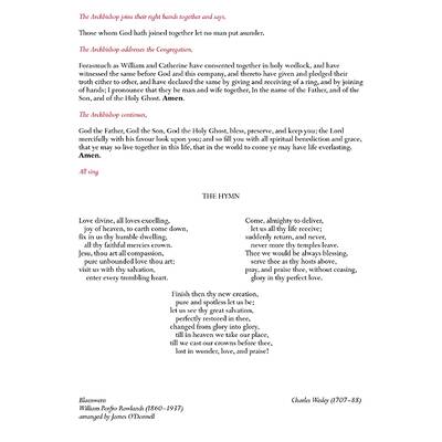 The Royal Wedding: Official Programme