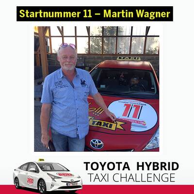 TOYOTA HYBRID Taxi Challenge Teilnehmer 