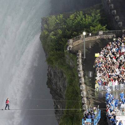 Dem 33-jährigem Akrobaten Nik Wallenda gelang Lebenstraum 