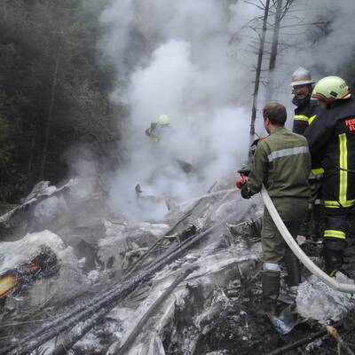Kleinflugzeug in Tirol abgestürzt