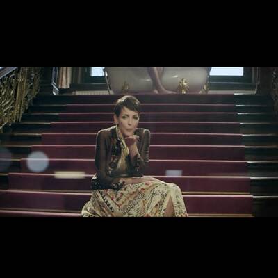 Nena und Helmut Berger drehen Videoclip