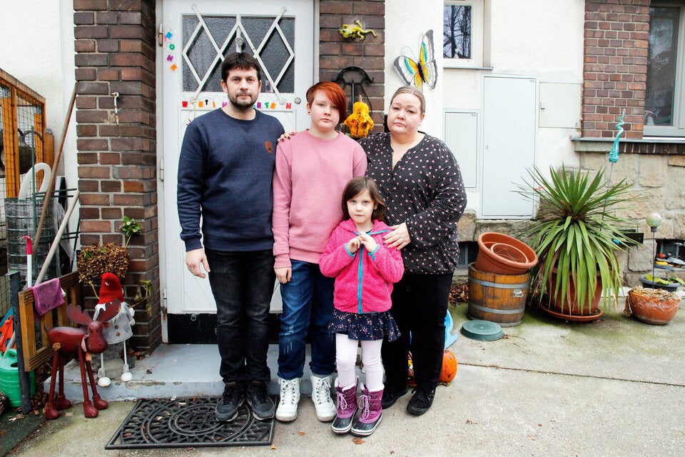 Familie-Hündin Holly